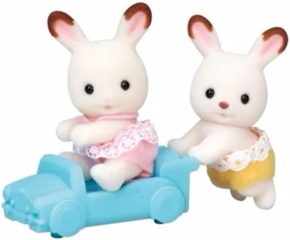 Sylvanian Families - Chocolate Rabbit Twins