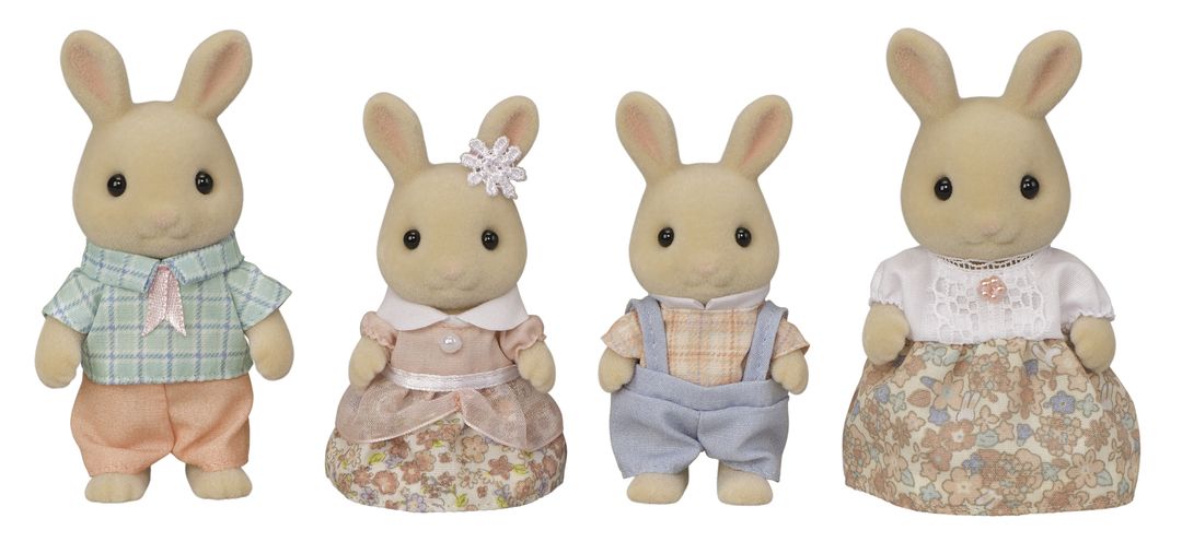 Sylvanian Families - Milk Rabbit Family