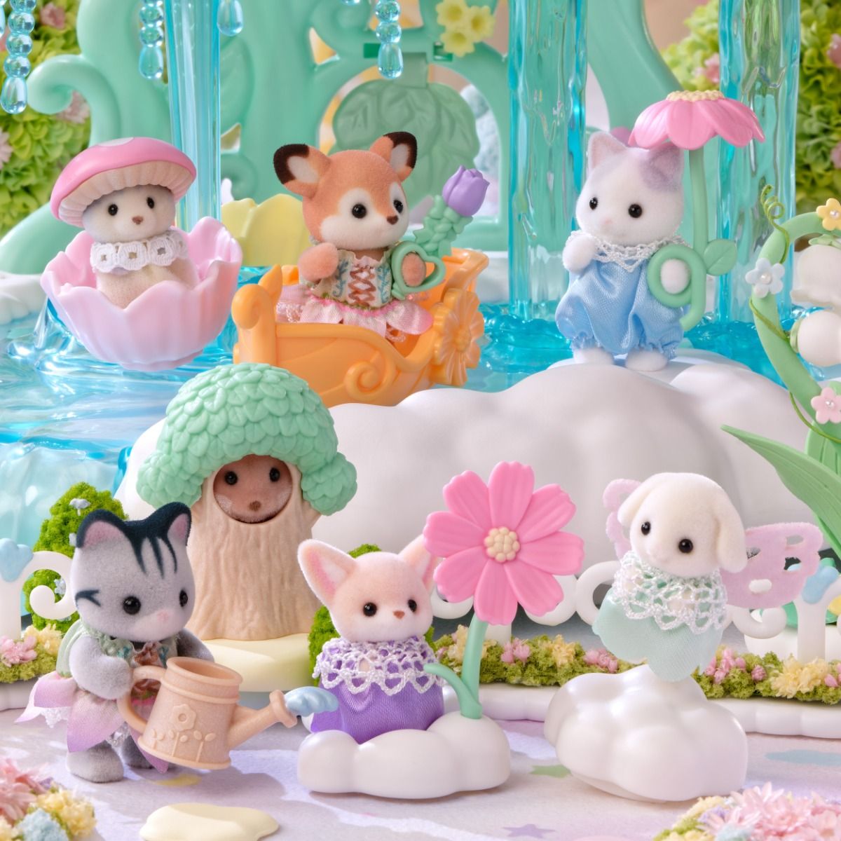 Sylvanian Families - Blooming Baby Friends Series