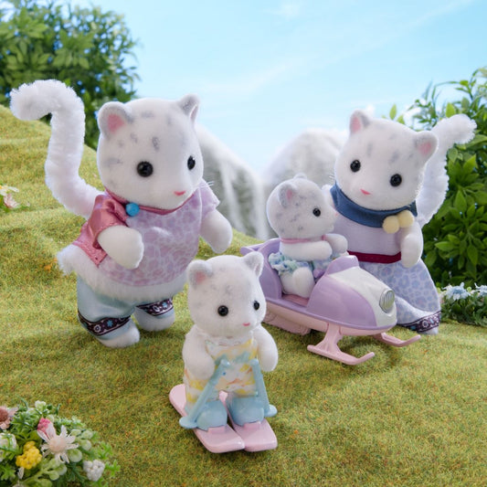Sylvanian Families - Snow Leopard Family