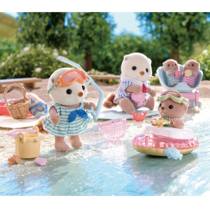 Sylvanian Families - Sea Otter Sisters - Splashy Snorkel Set