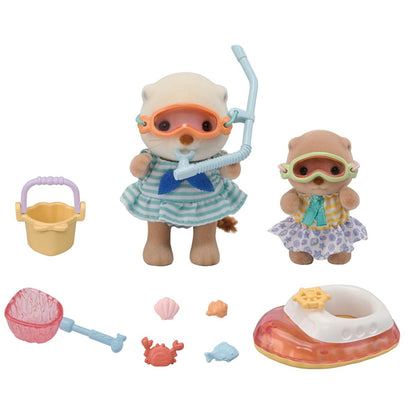 Sylvanian Families - Sea Otter Sisters - Splashy Snorkel Set
