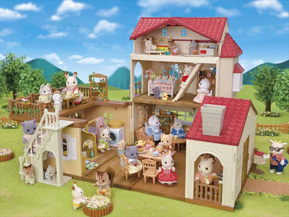 Sylvanian Families - Red Roof Country Home -Secret Attic Playroom-