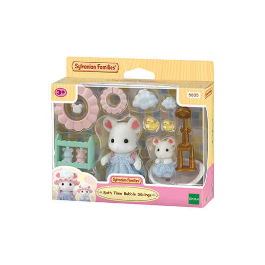 Sylvanian Families - Bath Time Bubble Siblings