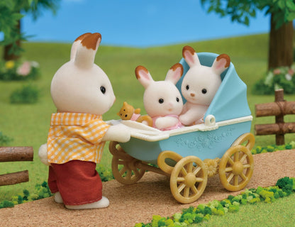 Sylvanian Families - Chocolate Rabbit Twins Set