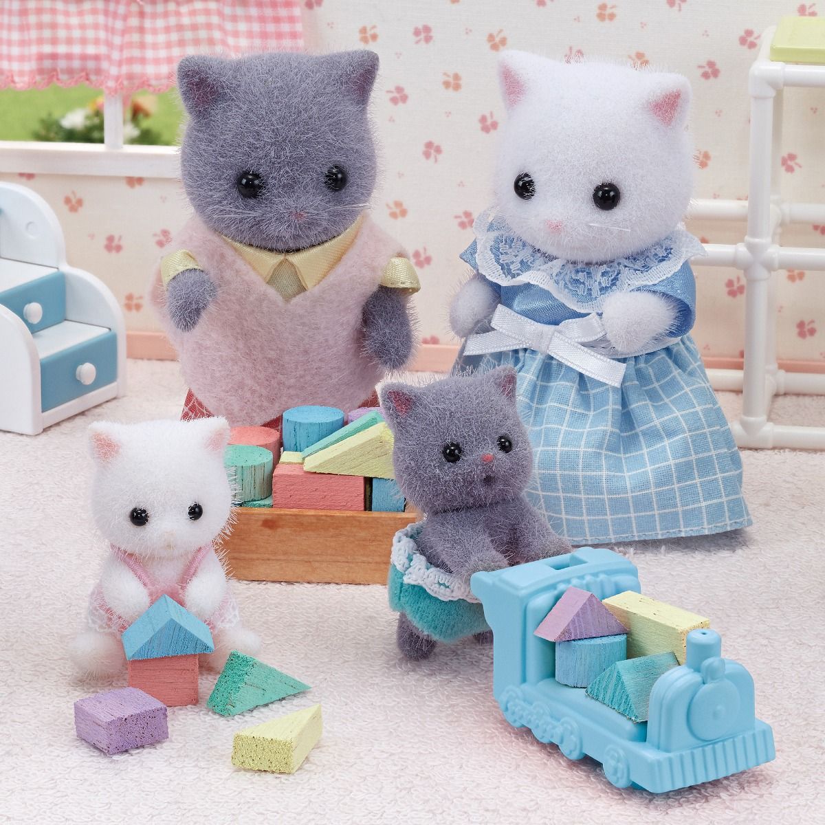 Sylvanian Families - Persian Cat Twins