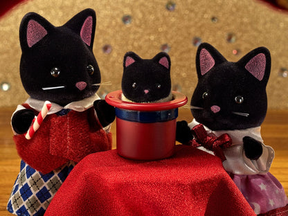 Sylvanian Families - Midnight Cat Family
