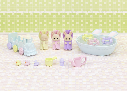 Sylvanian Families - Triplets Baby Bathtime Set