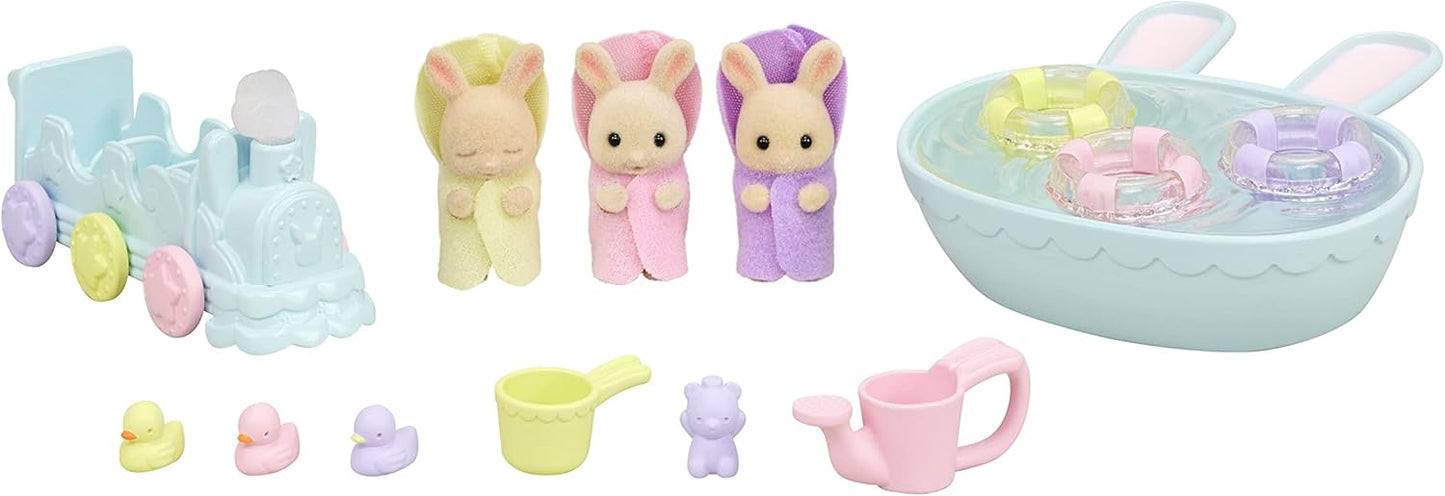 Sylvanian Families - Triplets Baby Bathtime Set