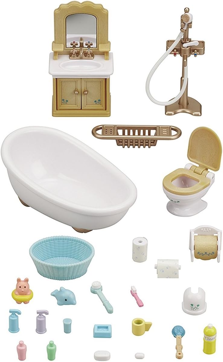 Sylvanian Families - Country Bathroom Set