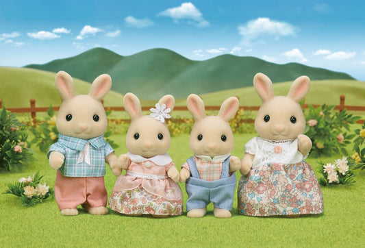 Sylvanian Families - Milk Rabbit Family